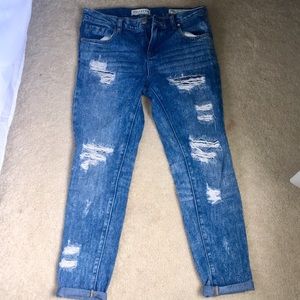Bullhead Distressed Boyfriend Jeans